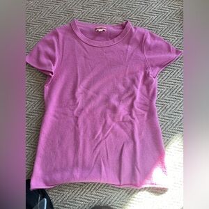 JCREW Cashmere t shirt size M